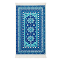 Ottoman Blue Padded Prayer Mat