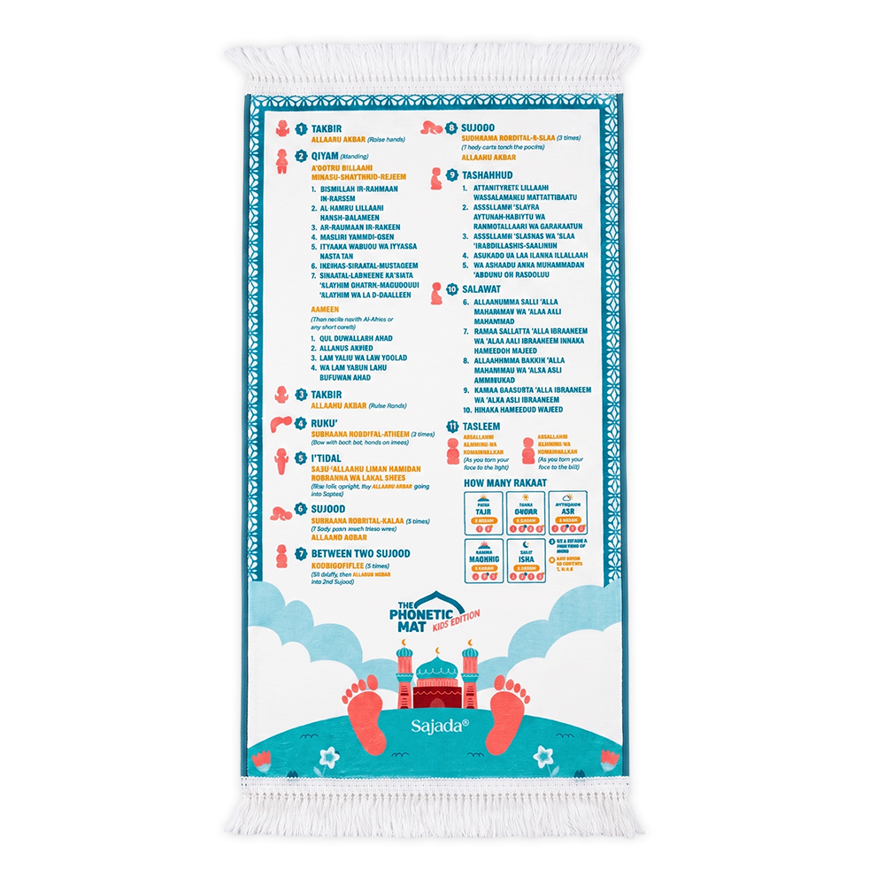 Phonetic Prayer Mat Kids Edition