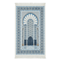 Azure Mosaic Padded Prayer Mat