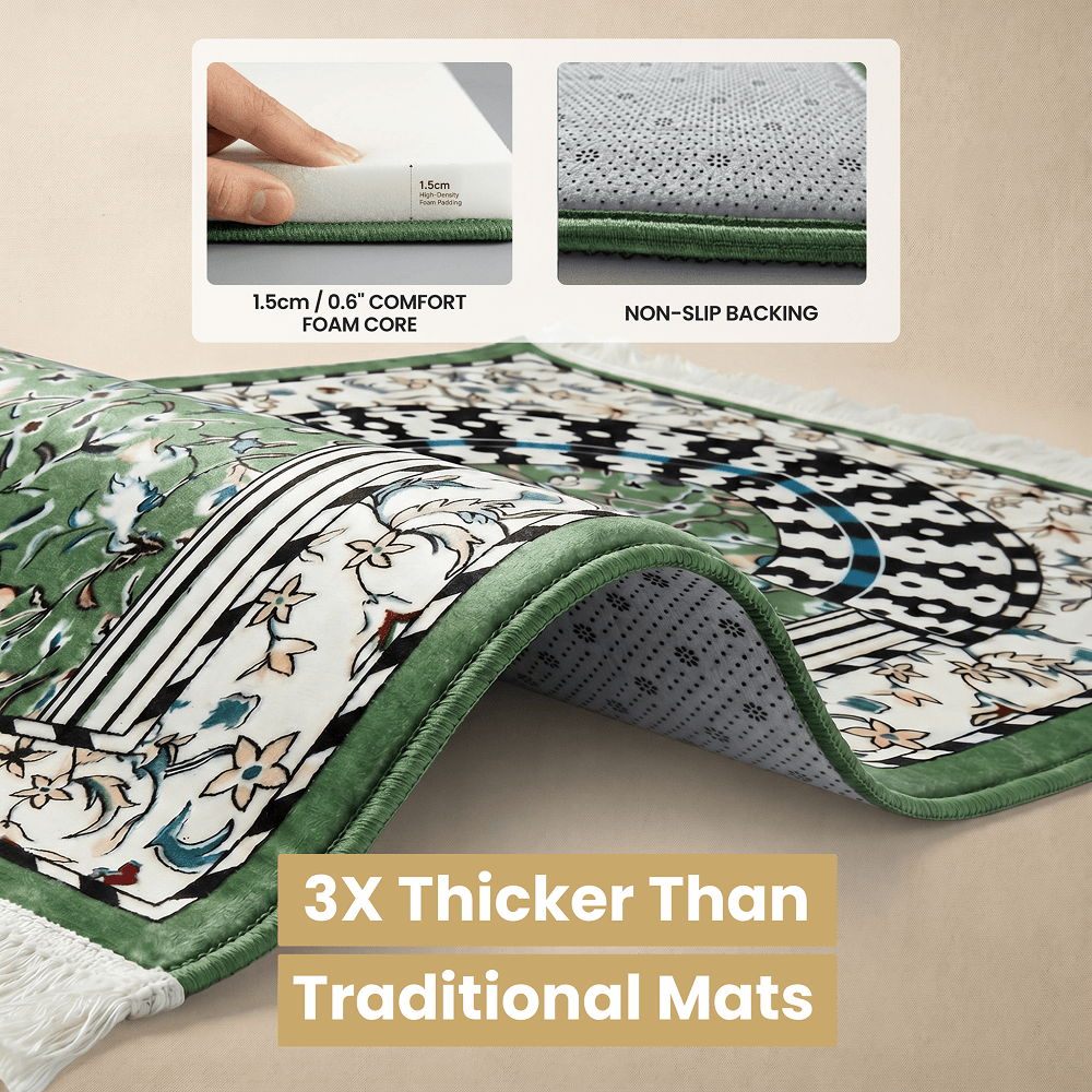 Madinah Grace Padded Prayer Mat