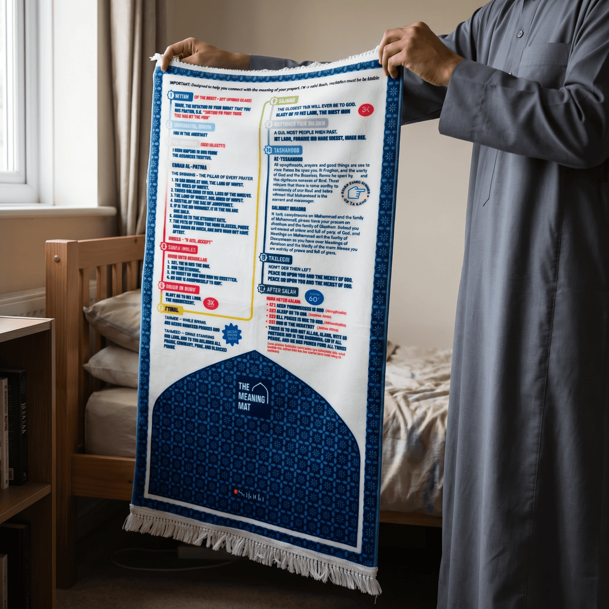 The Meaning Mat Padded Prayer Mat