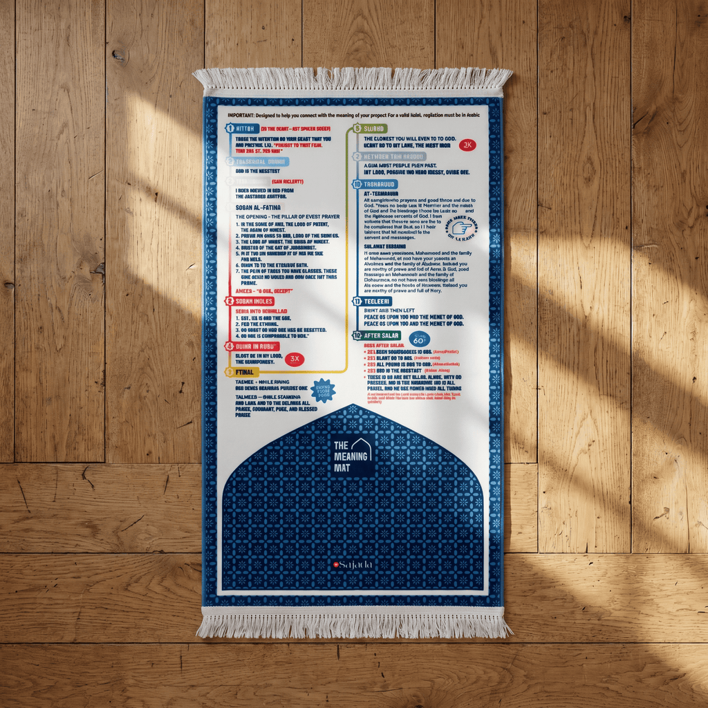 The Meaning Mat Padded Prayer Mat