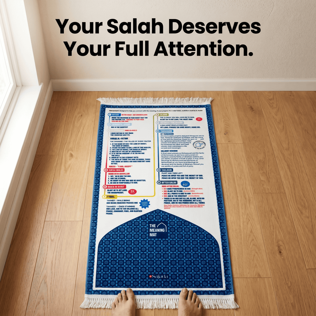 The Meaning Mat Padded Prayer Mat
