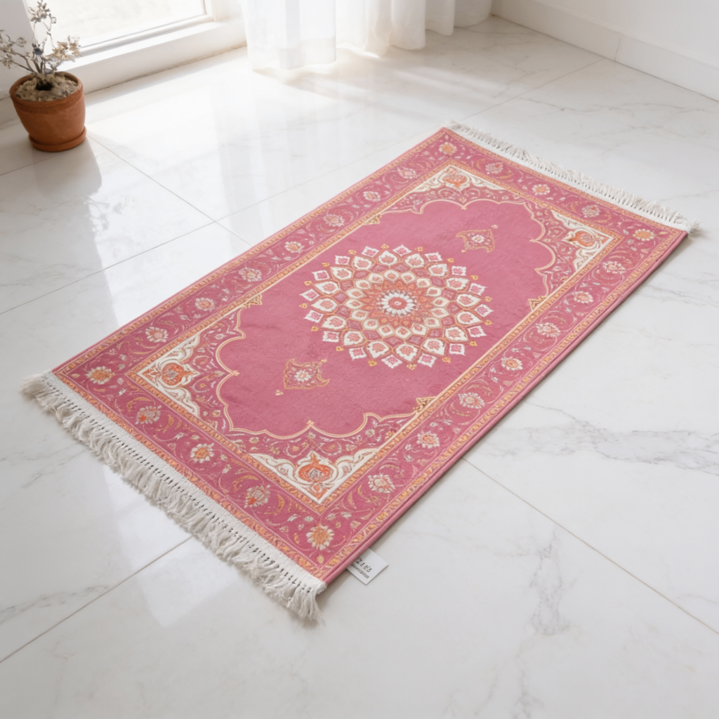 Rose Barakah Padded Prayer Mat