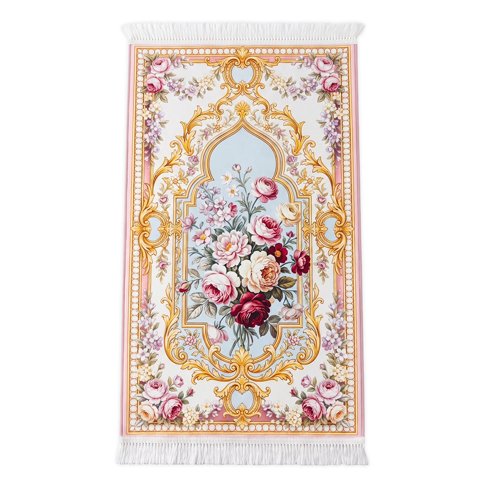 Blush Bloom Padded Prayer Mat