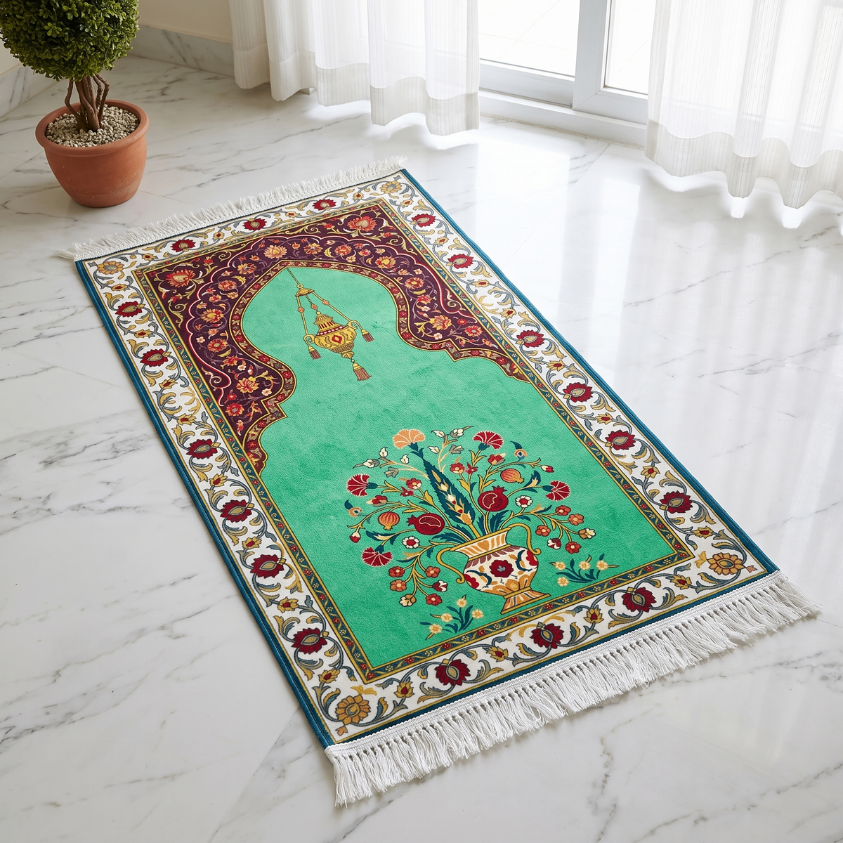 Sultan Lantern Padded Prayer Mat
